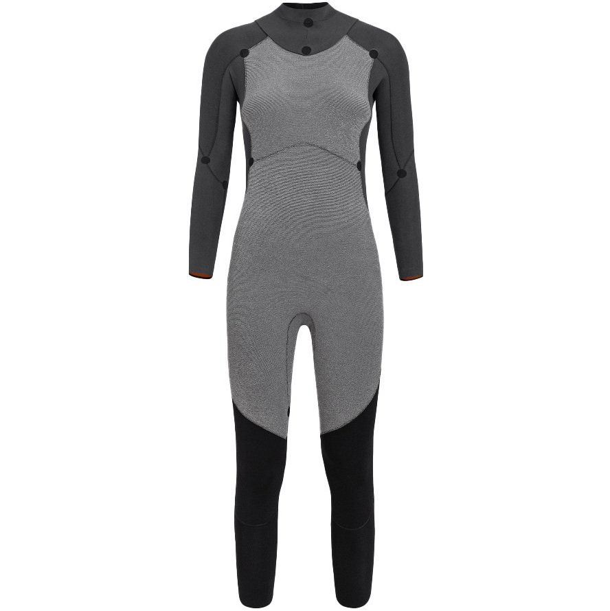 2026 Orca Womens Vitalis Thermal Back Zip Open Water Swim Wetsuit NN6U4801 - Black